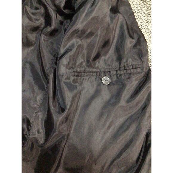 Liz Claiborne Lizsport Petite Long Sleeve Full Zipper Silk Wool Blend Jacket L - Picture 6 of 9